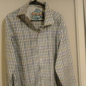 Robert Graham 'Knowledge, Wisdom, Truth' XL shirt